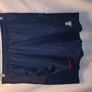 Nike Dri-FIT Blue Athletic Shorts Mens Large Arizona Football(Matt #58)